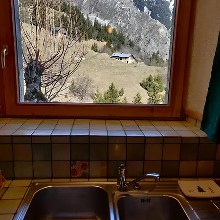 Unique A Champagny Panoramik Dans Un D'alpage Avec Vue Exceptionnelle Apartamento