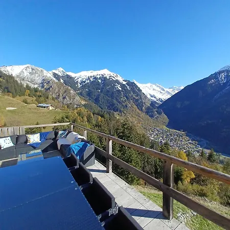 شقة Unique A Champagny Panoramik Dans Un D'alpage Avec Vue Exceptionnelle لا بلاني