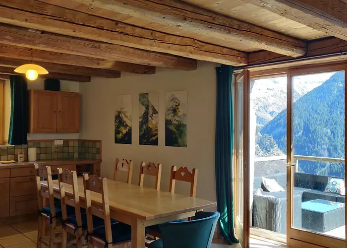 Unique A Champagny Panoramik Dans Un D'alpage Avec Vue Exceptionnelle *