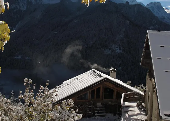 Unique A Champagny Panoramik Dans Un D'alpage Avec Vue Exceptionnelle شقة *