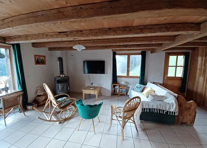 Unique A Champagny Panoramik Dans Un D'alpage Avec Vue Exceptionnelle