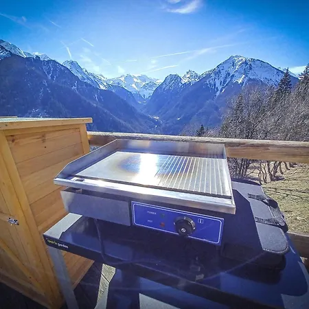 Apartment Unique A Champagny Panoramik Dans Un D'alpage Avec Vue Exceptionnelle *