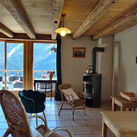 Unique A Champagny Panoramik Dans Un D'alpage Avec Vue Exceptionnelle Apartamento La Plagne