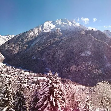 Unique A Champagny Panoramik Dans Un D'alpage Avec Vue Exceptionnelle Apartment