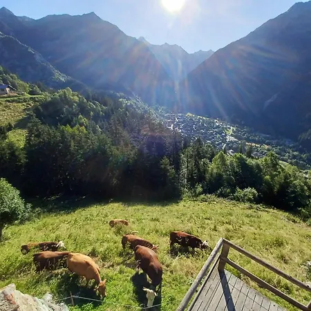 Unique A Champagny Panoramik Dans Un D'alpage Avec Vue Exceptionnelle Apartment *
