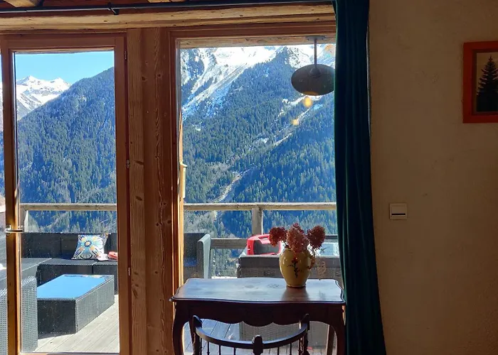 Apartment Unique A Champagny Panoramik Dans Un D'alpage Avec Vue Exceptionnelle *