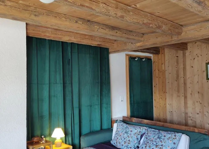 Unique A Champagny Panoramik Dans Un D'alpage Avec Vue Exceptionnelle Apartment