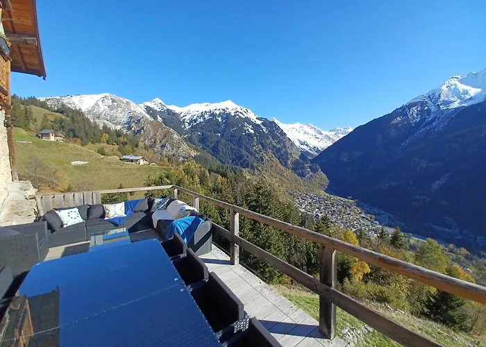 Apartment Unique A Champagny Panoramik Dans Un D'alpage Avec Vue Exceptionnelle La Plagne